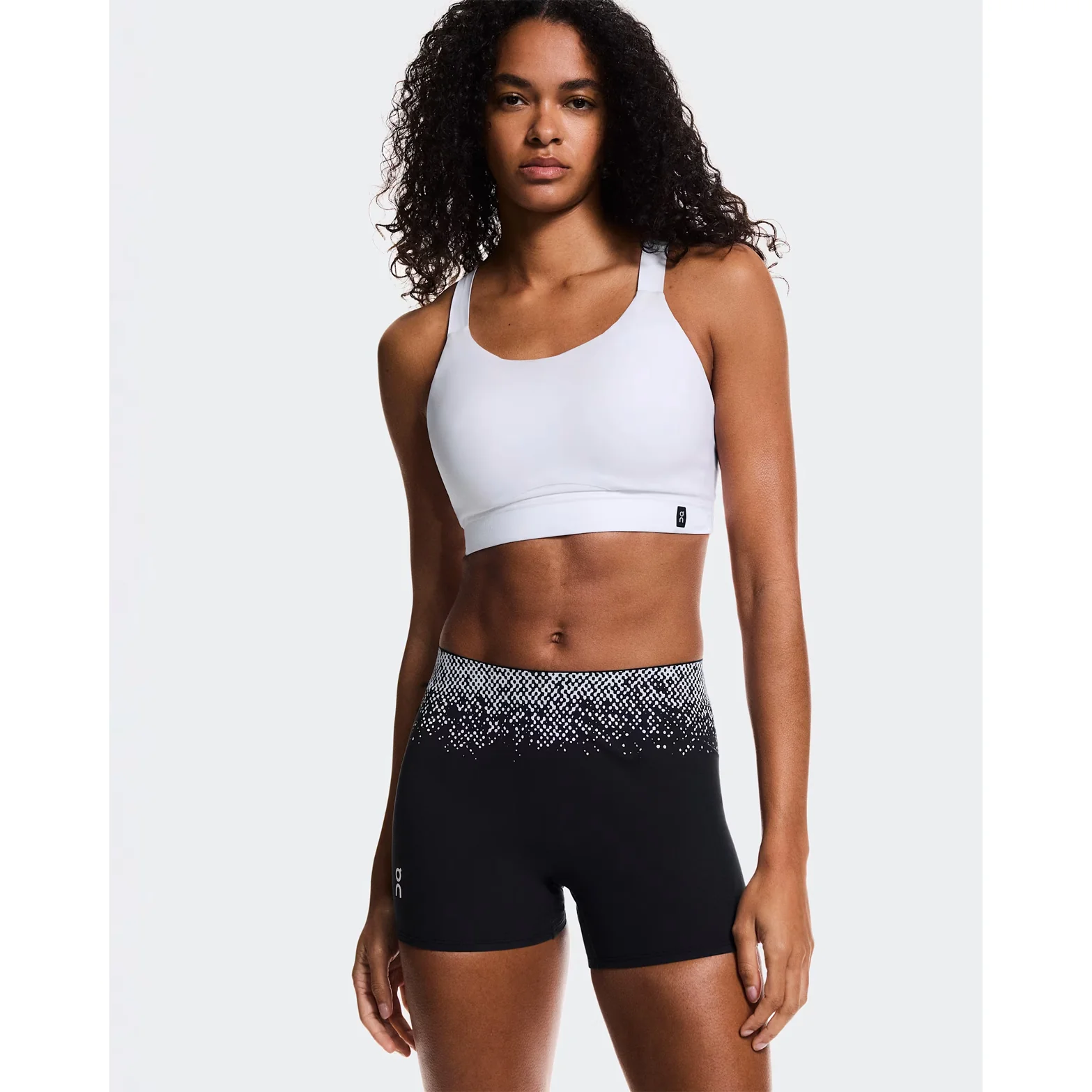 Women's Zero Short Tights Black / White - Image 2