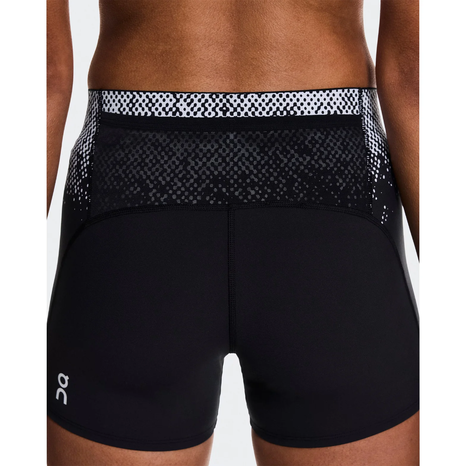 Women's Zero Short Tights Black / White - Image 3