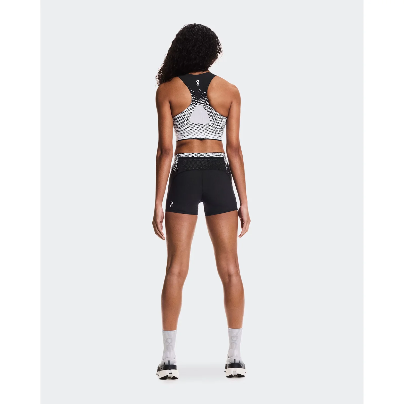 Women's Zero Short Tights Black / White - Image 5