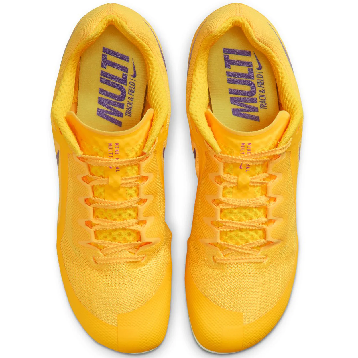 Zoom Rival Multi Running Spikes Citron Pulse / Indigo Burst / Volt Glow - Image 4