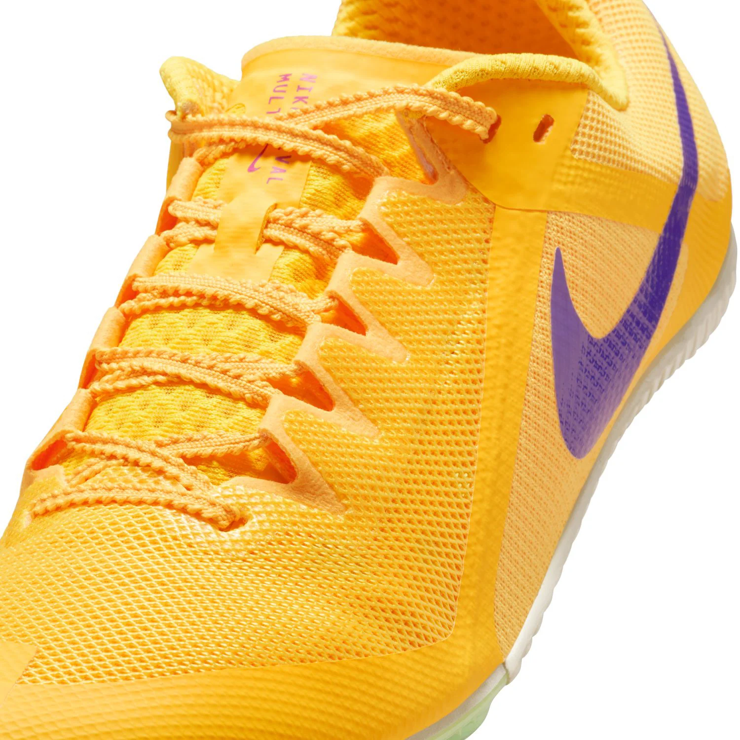 Zoom Rival Multi Running Spikes Citron Pulse / Indigo Burst / Volt Glow - Image 8