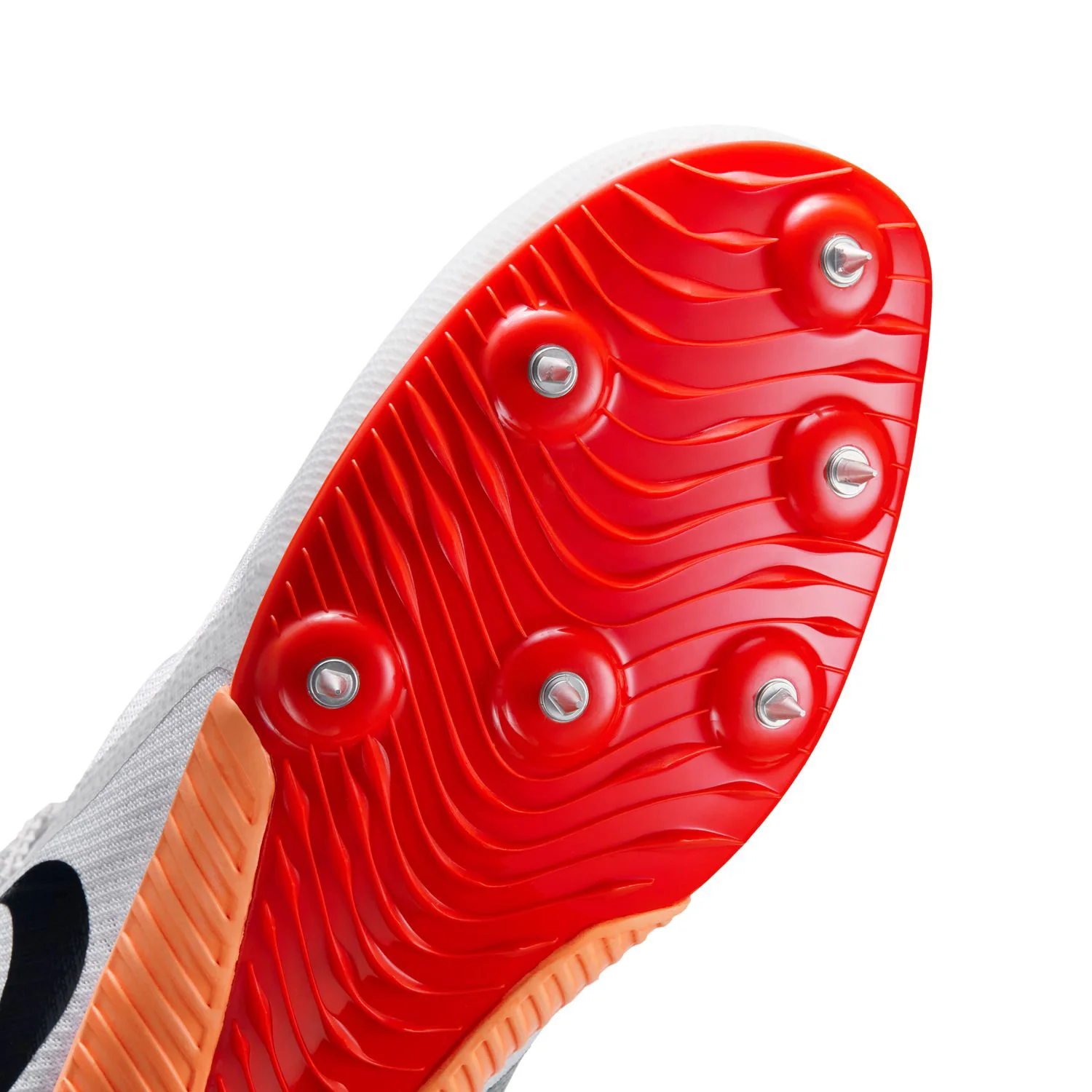 Zoom Rival Multi Running Spikes White / Obsidian / Bright Crimson - Image 7