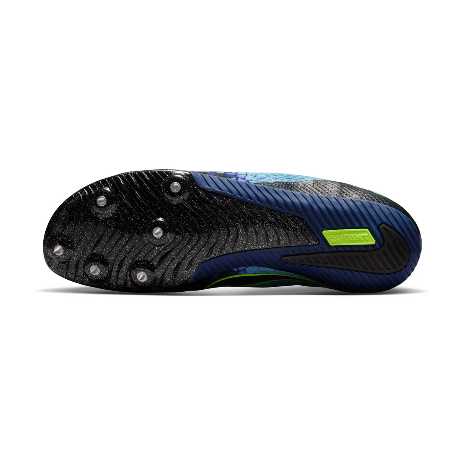 Zoom Rival Sprint Glam Running Spikes Emerald Rise / Black / Sapphire - Image 4